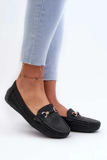 Mokasinai Step in style, juodi