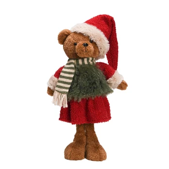 Decoration FUN SANDRA H40cm, bear, girl