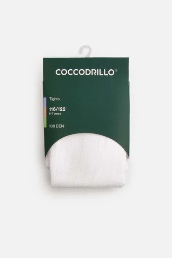 Coccodrillo pėdkelnės, baltos, dydis