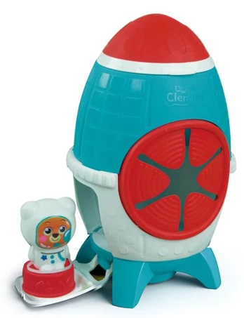 Clementoni sensorinis žaislas su kaladėlėmis "Space Rocket"