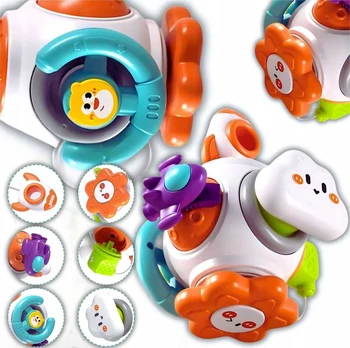 Nobokids Sensorinis raketinis kubas 6in1