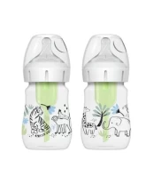 DR.BROWN'S buteliukai OPTIONS+ plačiu kakleliu, 150ml, JUNGLE, 2 vnt. kaina