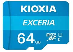 64 GB UHS-I U1 Kioxia Micro SD atminties kortelė