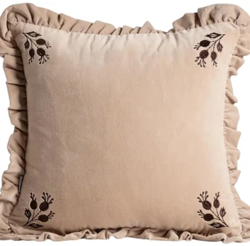 Dekoratyvinės pagalvėlės užvalkalas Homla Basic Coriel, ecru sp., 45 cm x 45 cm
