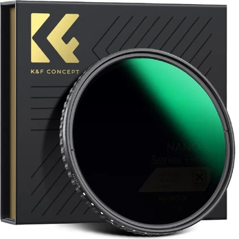 Kf Concept K&amp;F Concept 62mm XV40 Nano-X Variable ND Filter, ND8-ND128