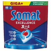 Indaplovių kapsulės Somat EXCELLENCE, 88 vnt. kaina
