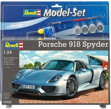 Model Set Porsche 918 Spyder - PLASTIKINIS modeliavimo rinkinys