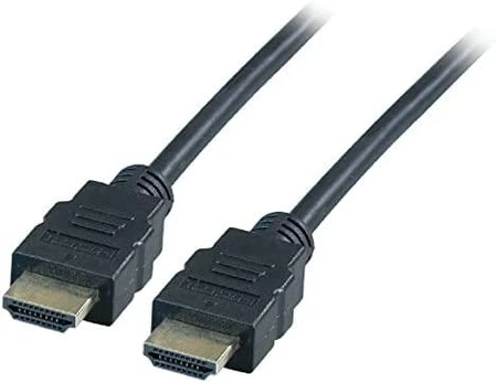 Kabelis EFB EFB HighSpeed HDMI Kabelis,Ethernet 4K30Hz A-A St-St,0,5m,schw