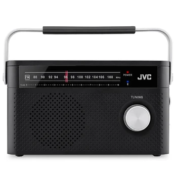 Radio Mentor JVC Przenośne radio RA-E315B juoda