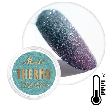 Efektas nagų dekoravimui MollyLac Thermo Flash Effect Nr 3