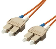 Equip Įrengti Fotooptinis Patchcord SC - SC Multimode Duplex OM1, 10m (253320)