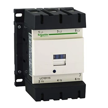 „Schneider“ maitinimo kontaktorius 115A 3P 24V DC 1NO 1NC (LC1D115BD)