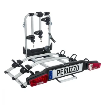 Autobagažinė Peruzzo Zephyr 3 dviračiam, E-BIKE, ant grąžulo (aliuminė)