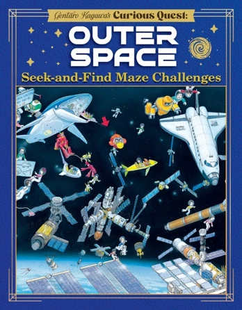 Gentaro Kagawa's Curious Quest: Outer Space, Seek-and-Find Maze Challenges