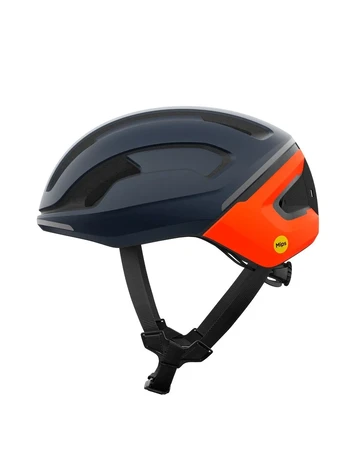 POC Omne Beacon MIPS Road Helmet - navy/orange