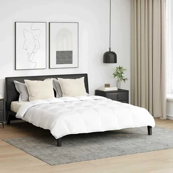 Antklodė Kita 3 pcs Balta 200 x 200 cm Pūkai