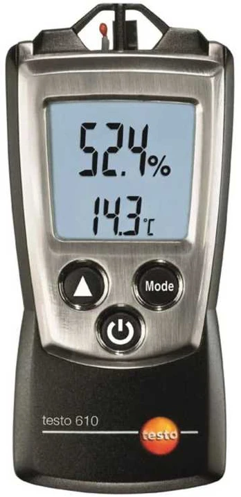 Testo 610 temperatūros ir drėgmės matuoklis