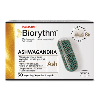 BIORYTHM ASHWAGANDHA, 30 kaps.