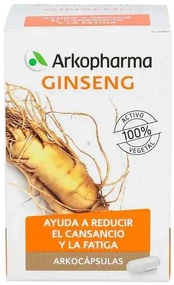 Arkopharma Ginseng Arkocapsulas 84 kapsulės kaina
