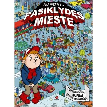 KNYGA PASIKLYDĘS MIESTE. FLU HARTBERG