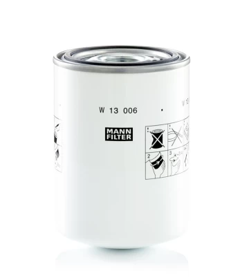 Filtras, hidraulinė sistema MANN-FILTER W 13 006