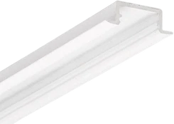 3m LED juostos profilis BEGTIN12 J/S, baltai dažytas