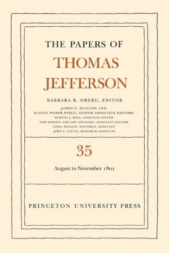 Papers of Thomas Jefferson, Volume 35