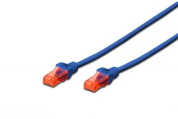 DIGITUS CAT 6 U-UTP patch cable PVC AWG | DK-1612-010/B kaina