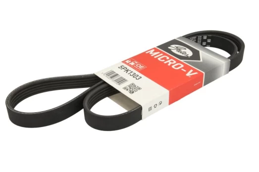 V formos rumbuoti diržai GATES 5PK1303