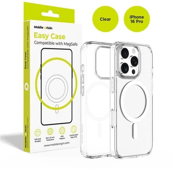 Dėklas Mobile Origin Hybrid MagSafe Case, clear - iPhone 16 Pro