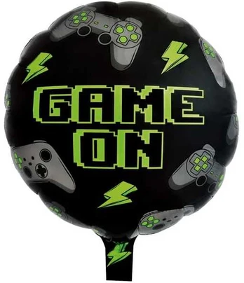 Globos Europe Bv Folieballon Game On, 46 cm