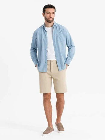 men's shorts - beige