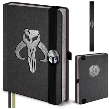 Pyramid Star Wars The Mandalorian and Grogu Beskar Armour A5 notebook