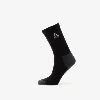 Nike ACG Everyday Elevated Crew Socks 1-Pack Black/ Dk Smoke Grey/ Reflective Silv - Dydis M (IH8647-010 Kojinės)