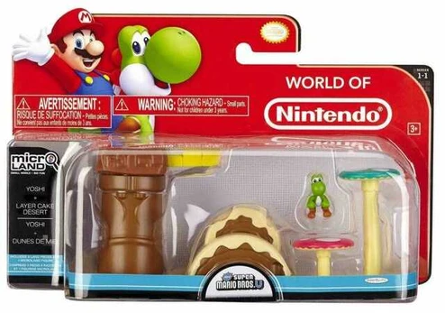 Jakks Pacyfic Nintendo W1 3pak Layer Cake Desert Yoshi 68548