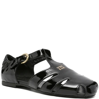 Basutės moterims, Juoda, Sandals