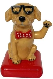 CUSTO_SUN Decorative souvenir dog. ruda