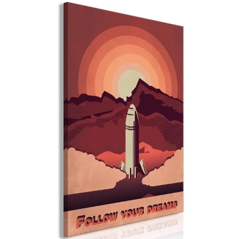 Artgeist Paveikslas - Space Flight (1 Part) Vertical
