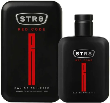 Str8, Raudona Code, Tualetinis vanduo, Vyrams, 100 ml