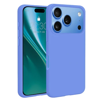 Dėklas Telforceone Etteri Silicone Mag case for iPhone 17 Pro Max / 18 Pro Max sky mėlynas