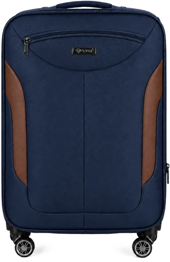 Solier Luggage Medium soft luggage M Solier STL1801 juodas