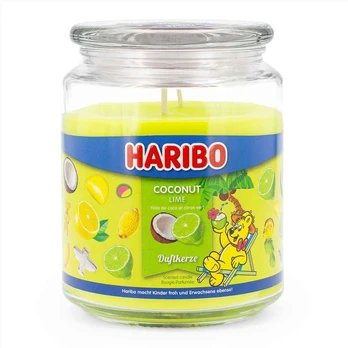 Kodustaar Haribo Duftkerzen Haribo Coconut Lime žvakė - 510g