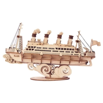 Medinis 3D galvosūkis Robotime Cruise Ship, 8 m.+