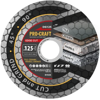 Deimantinis diskas „ProCraft DG125”