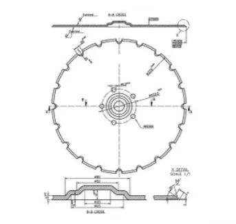 Diskas Vaderstand 451793 370mm