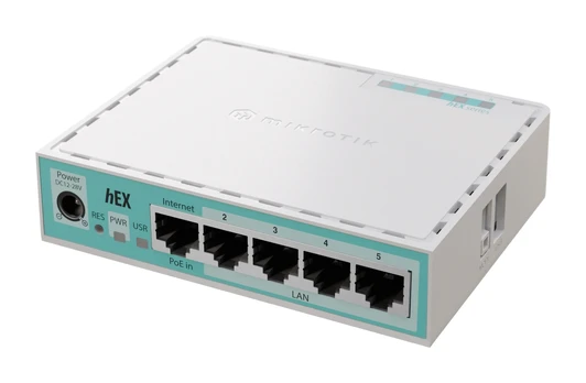 MIKROTIK RouterBOARD Maršrutizatorius hEX refresh (2024 versija) (E50UG)