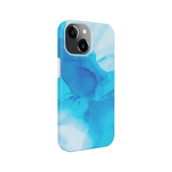 Evelatus iPhone 14 Premium silikoninis dėklas Pritaikytas spausdinimas Apple Blue