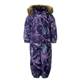 Huppa Kombinezonas vaikams KEIRA, dark lilac pattern
