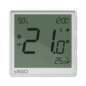 Engo EONE Zigbee laidinis termostatas baltas