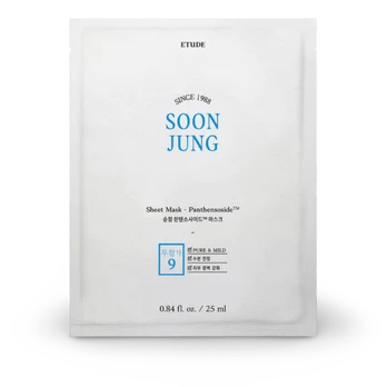 ETUDE SoonJung Panthensoside Sheet Mask, 25ml